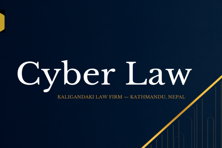 Cyber Law in Nepal — Kaligandaki Law Firm