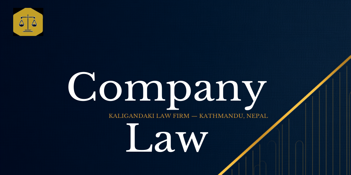 Company Registration in Nepal — Kaligandaki Law Firm